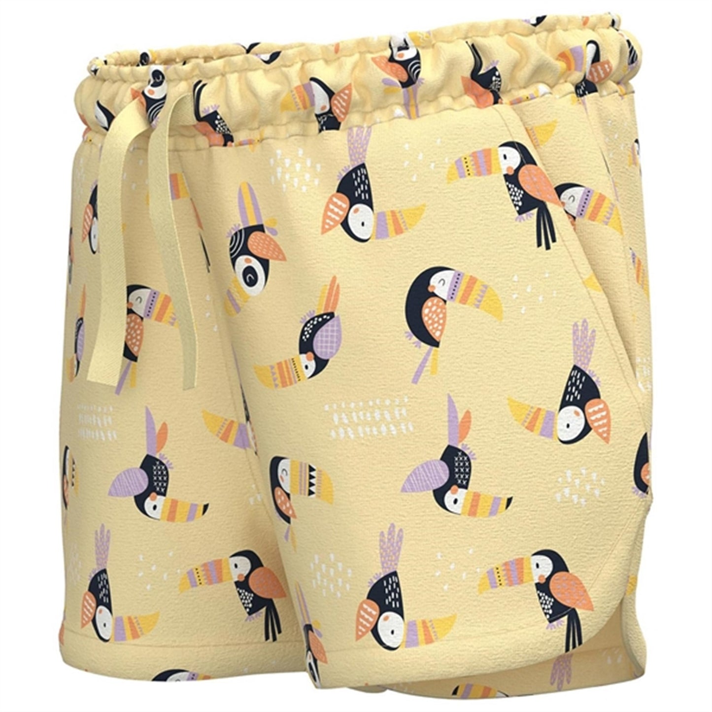 Name it Double Cream Toucan AOP Vigga Shorts