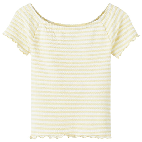 Name it Double Cream Jamy Slim Off-shoulder Top