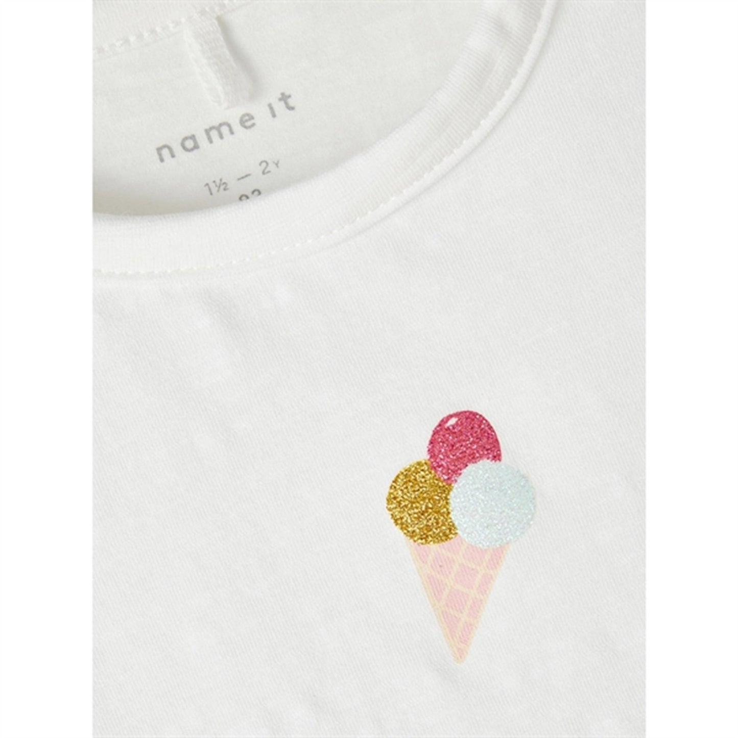 Name it Bright White Joan Top