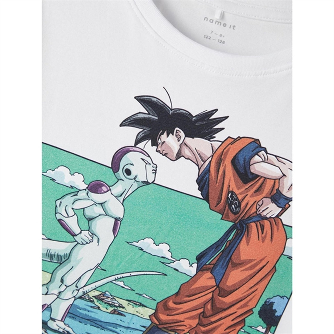 Name it Bright White Masa Dragonball T-Shirt