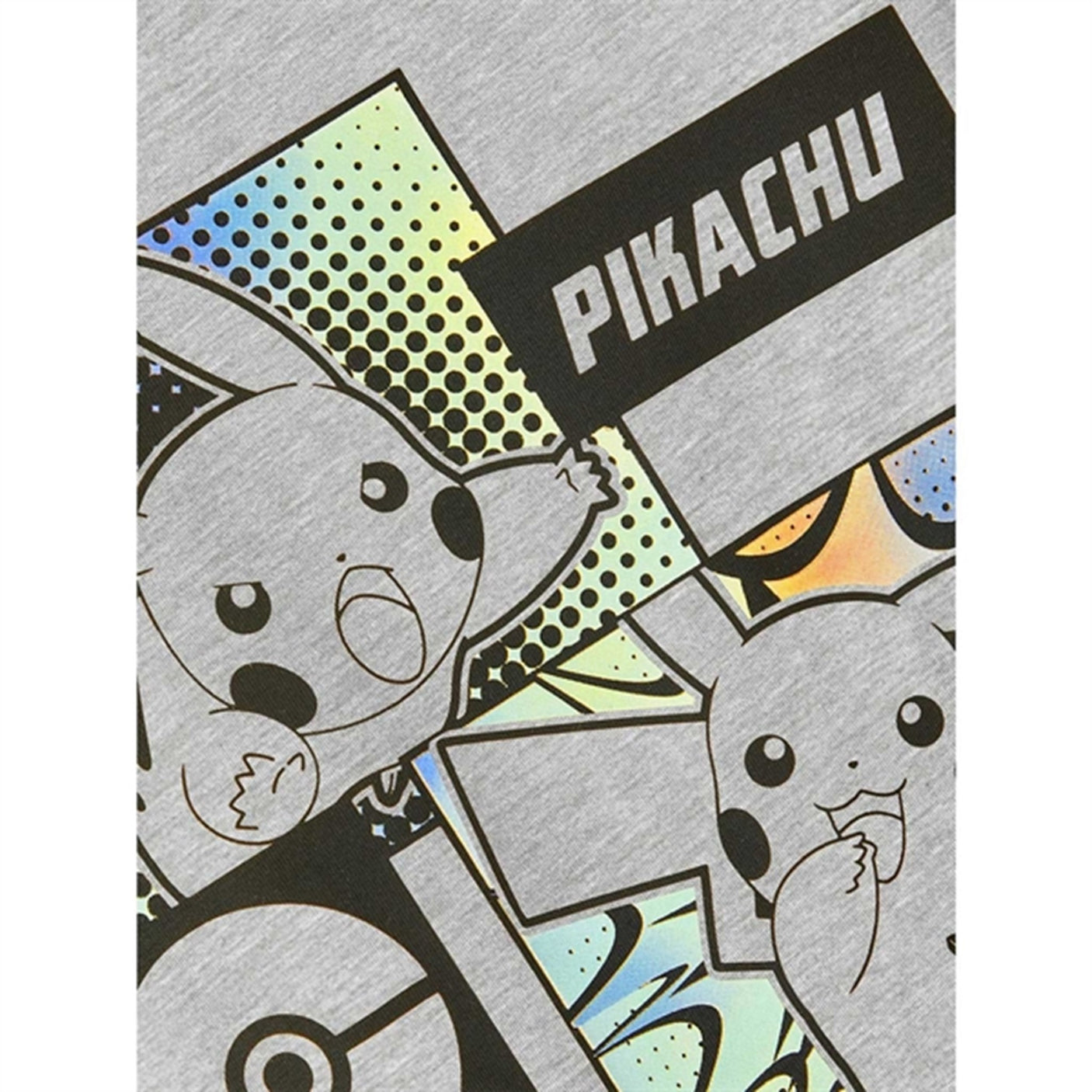Name it Grey Melange Mafo Pokemon T-Shirt