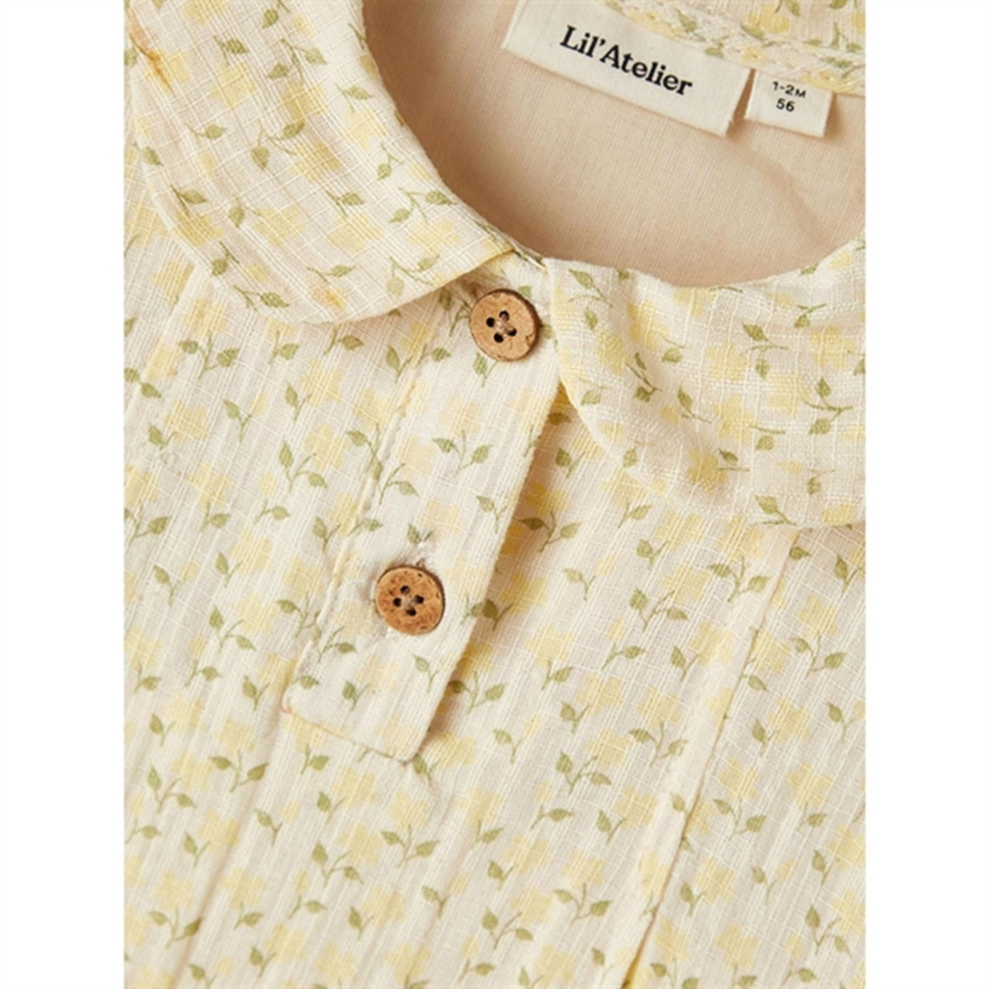 Lil'Atelier Turtledove Hulla Loose Body Dress AOP