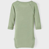 Lil'Atelier Oil Green Fable Slim Wool Body