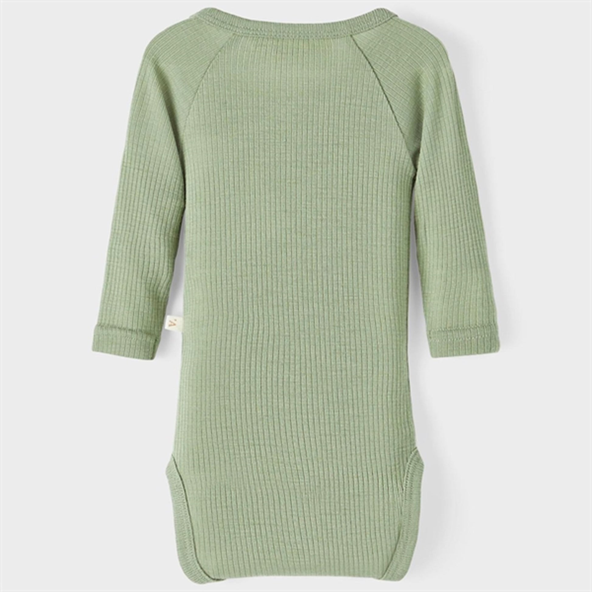 Lil'Atelier Oil Green Fable Slim Wool Body