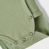 Lil'Atelier Oil Green Fable Slim Wool Body