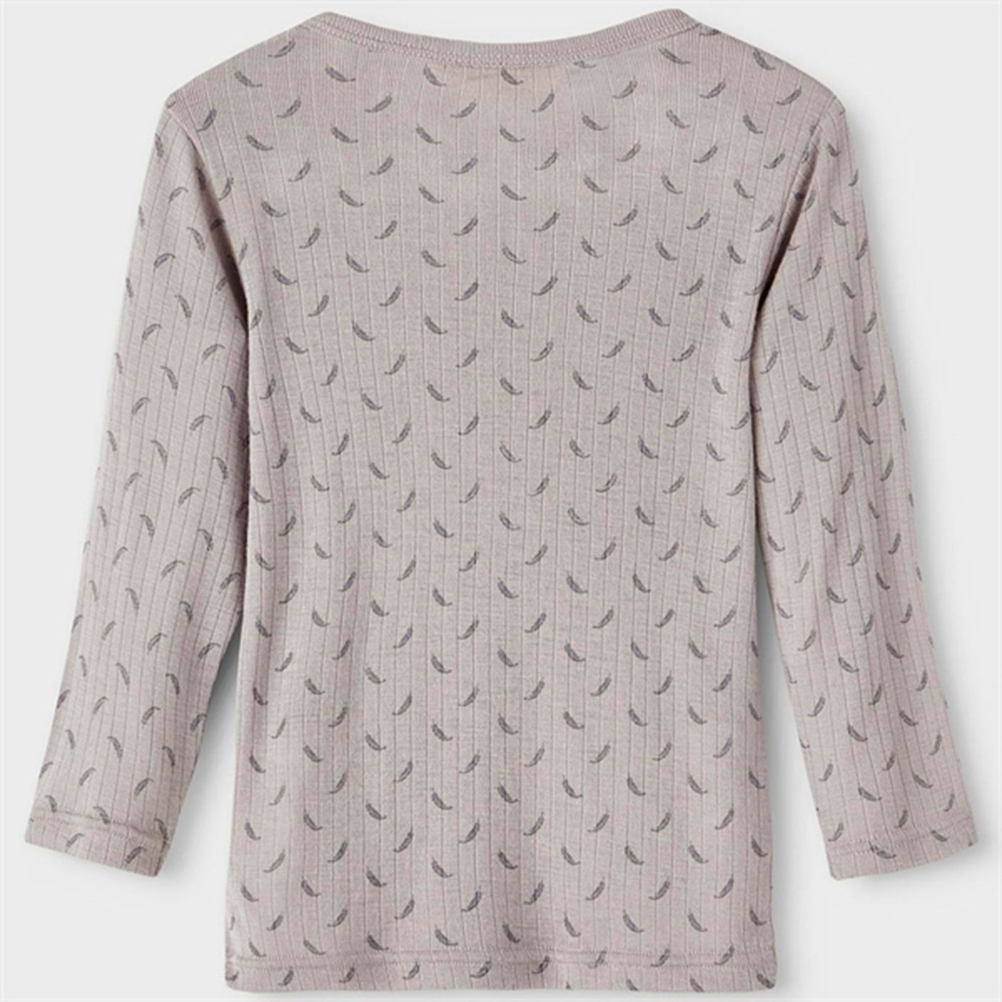 Lil'Atelier Wet Weather Fargo Slim Wool Blouse