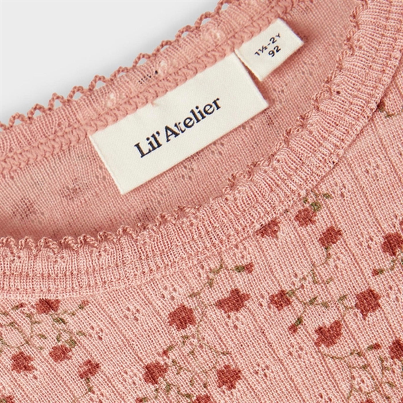 Lil'Atelier Roebuck Farga Slim Wool Blouse