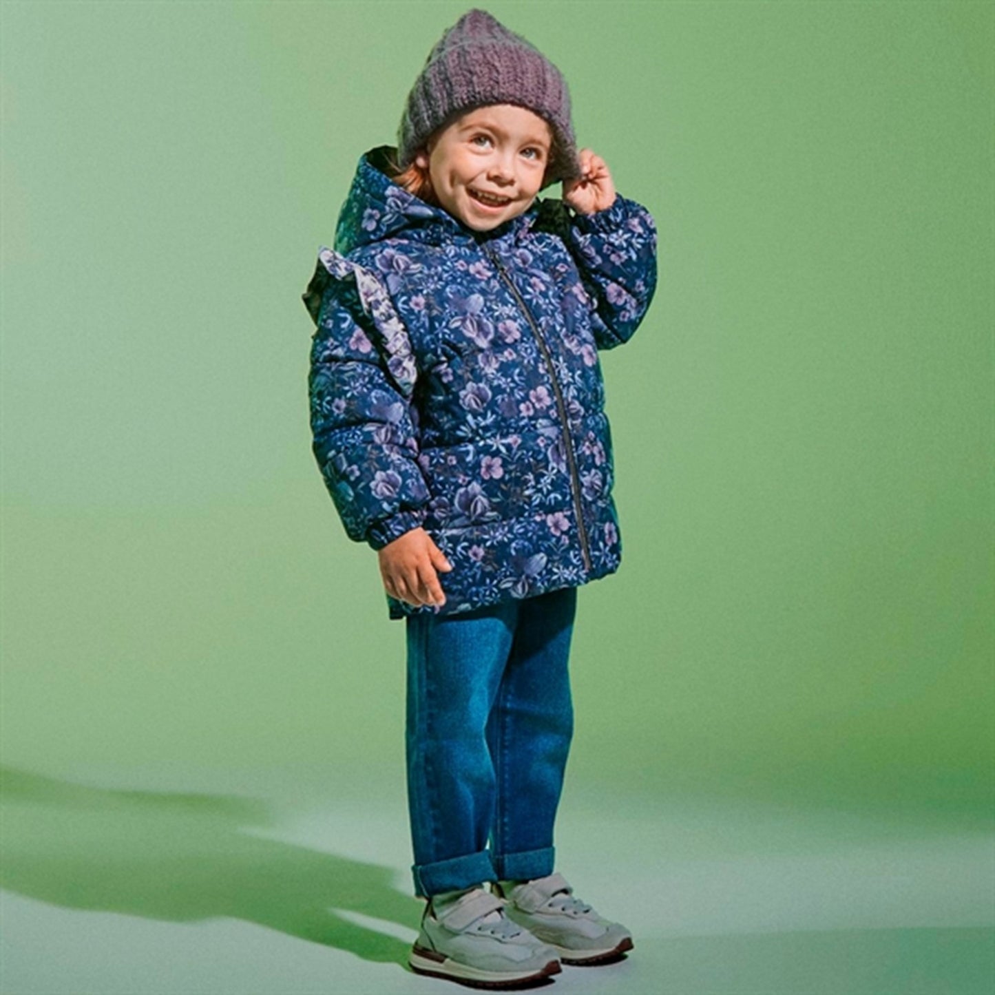 Name it Dark Sapphire Melody Puffer Jacket