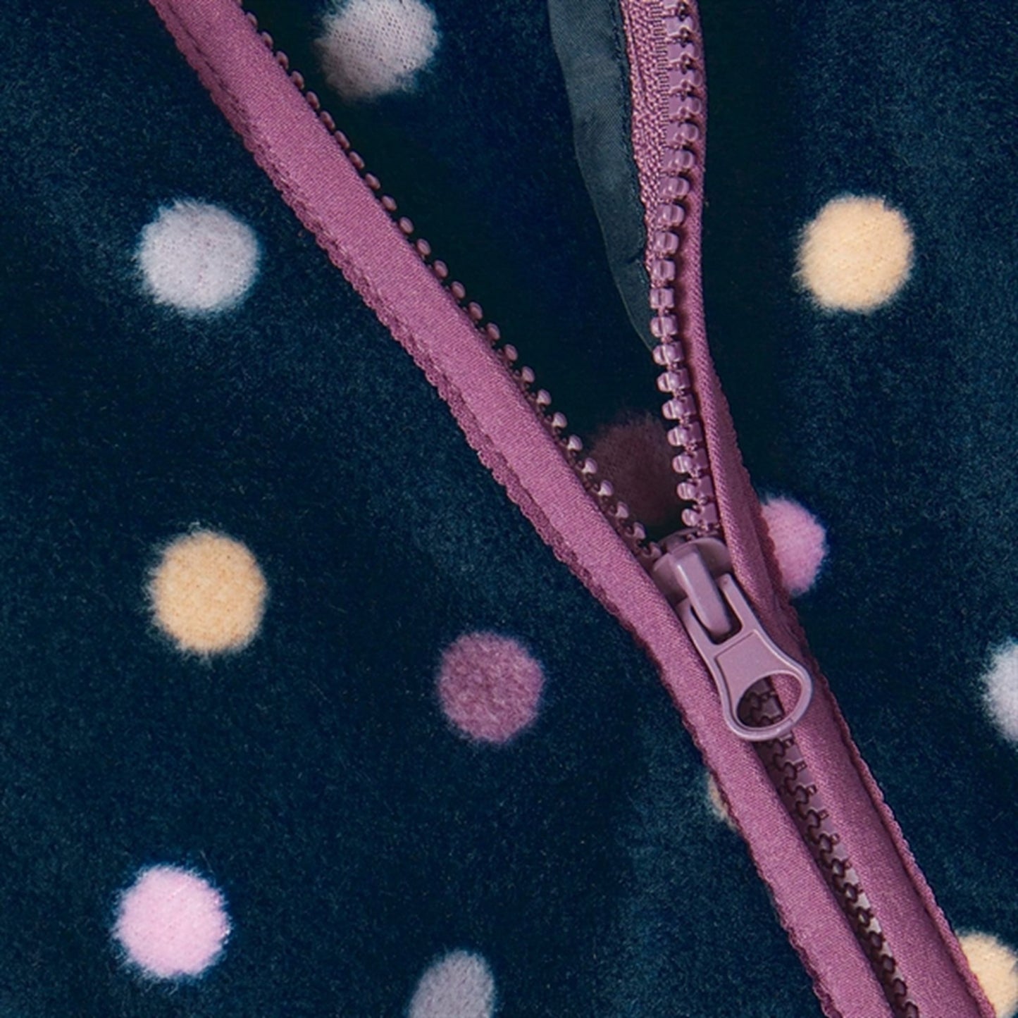 Name it Dark Sapphire Meeko Fleece Jacket AOP