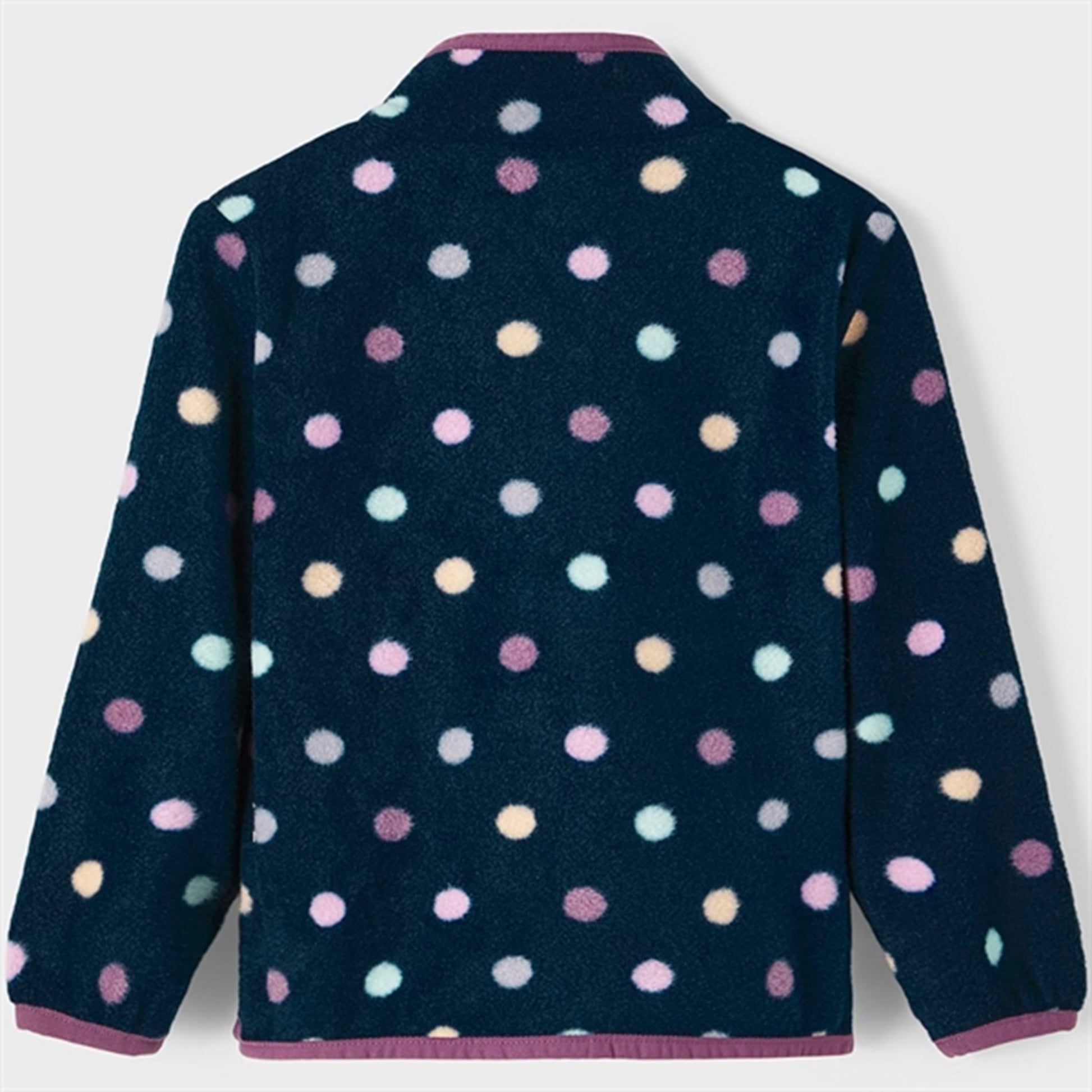 Name it Dark Sapphire Meeko Fleece Jacket AOP