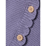 Name it Lavender Gray Kisille Knit Cardigan