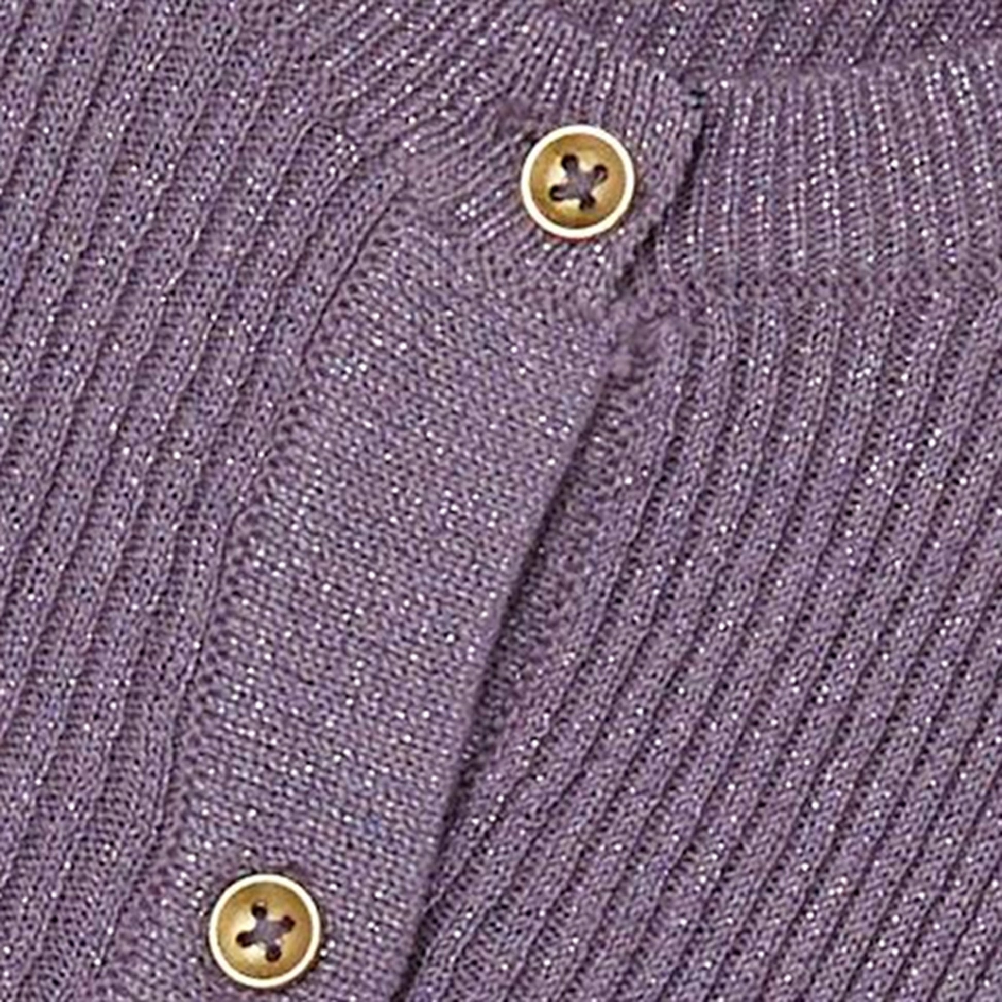 Name it Lavender Gray Lelou Knit Cardigan
