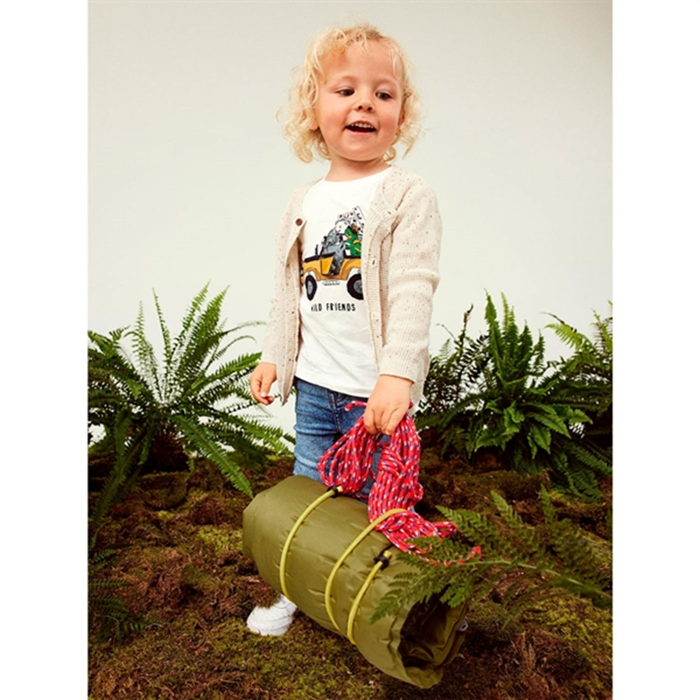 Name it Peyote Melange Kamal Knit Cardigan