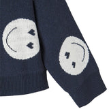 Name it Dark Sapphire Kandao Knit Blouse