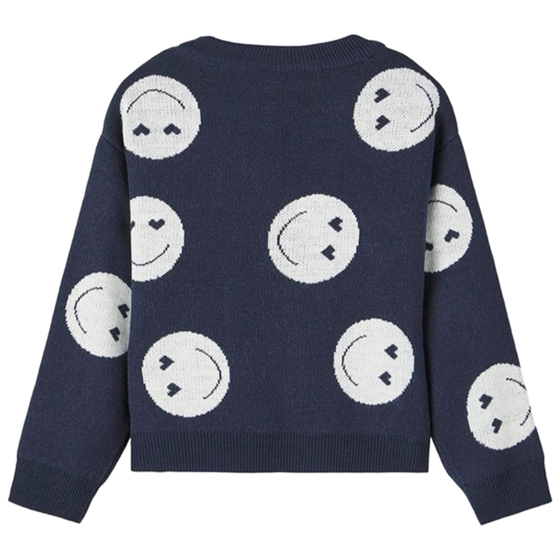 Name it Dark Sapphire Kandao Knit Blouse