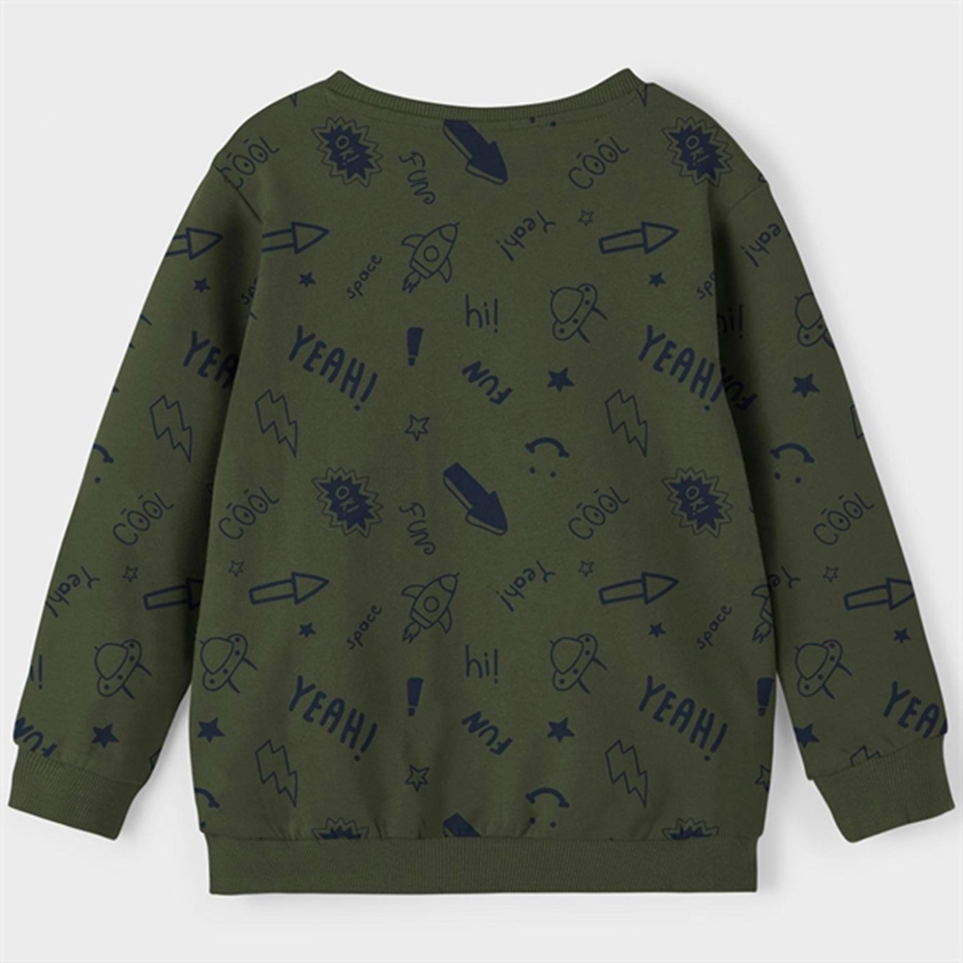 Name it Rifle Green Vifelix Loose Sweatshirt
