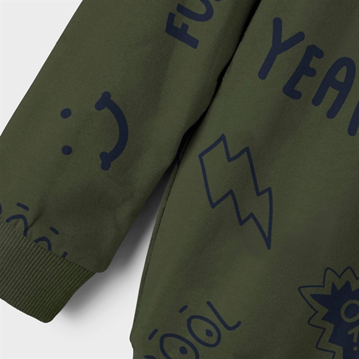 Name it Rifle Green Vifelix Loose Sweatshirt