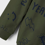 Name it Rifle Green Vifelix Loose Sweatshirt