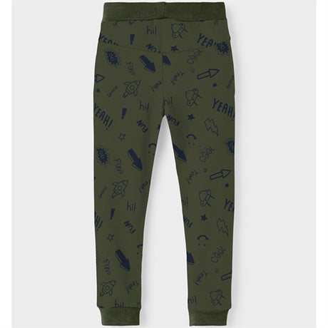 Name it Rifle Green Vifelix Sweatpants