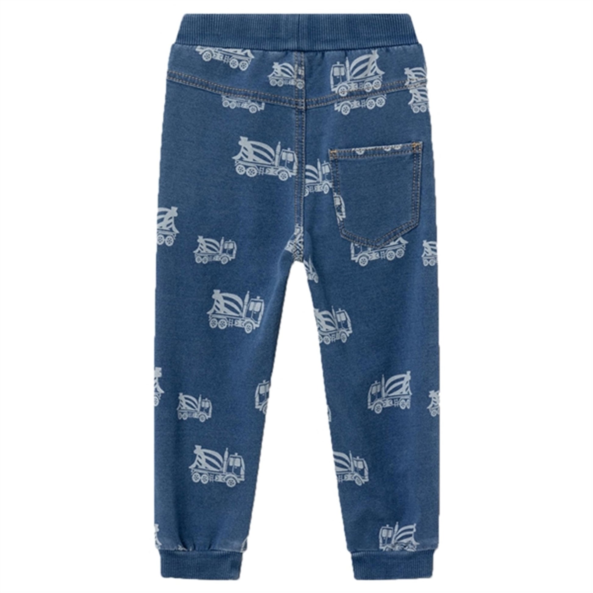 Name it Medium Blue Denim Ben Baggy Denim Sweatpants