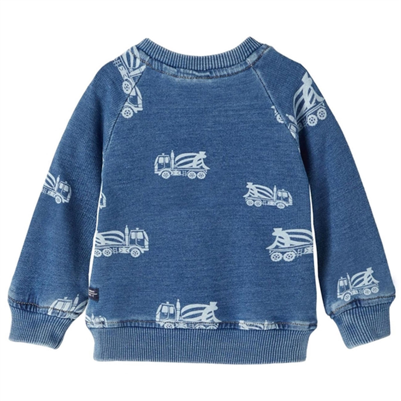 Name it Medium Blue Denim Dann Denim Sweatshirt