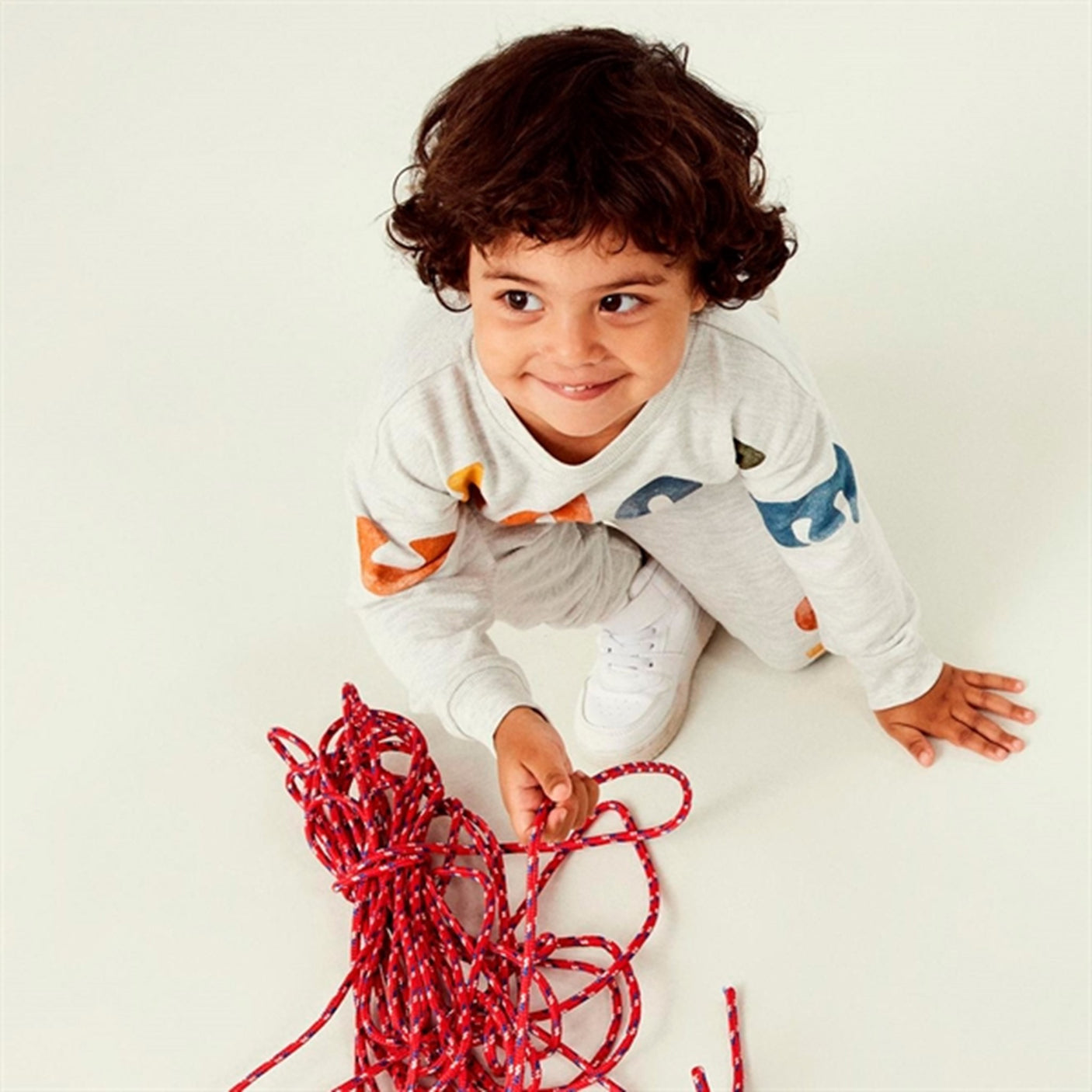 Name it Light Grey Melange Lyn Sweatshirt