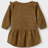 Name it Kangaroo Linna Velour Dress