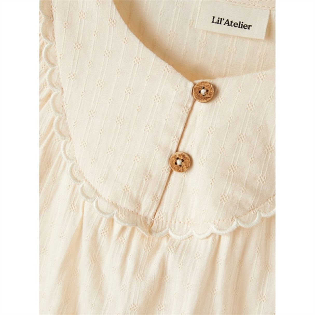 Lil'Atelier Whitecap Gray Kaia Loose Shirt