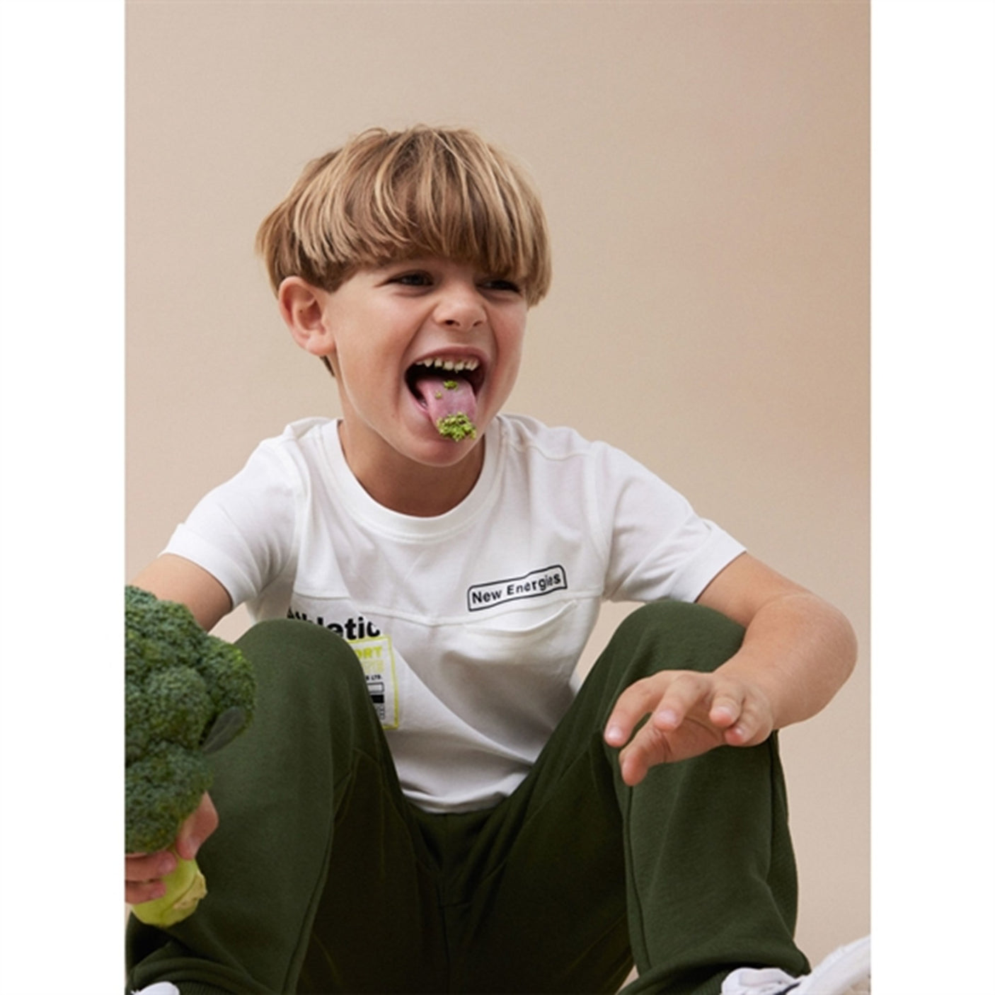 Name it White Alyssum Koman Loose T-Shirt