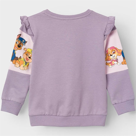 Name it Lavender Gray Jeba Paw Patrol Sweatshirt