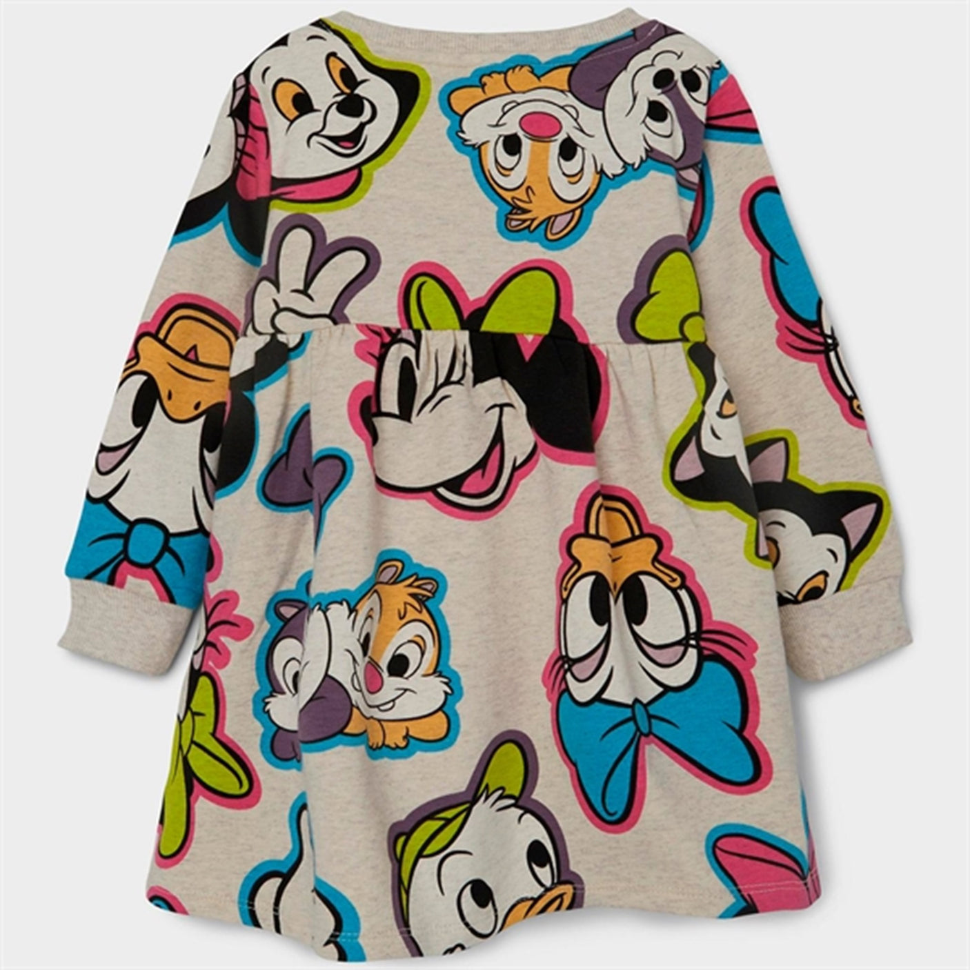 Name it Peyote Melange Jenna Minnie Sweat Dress