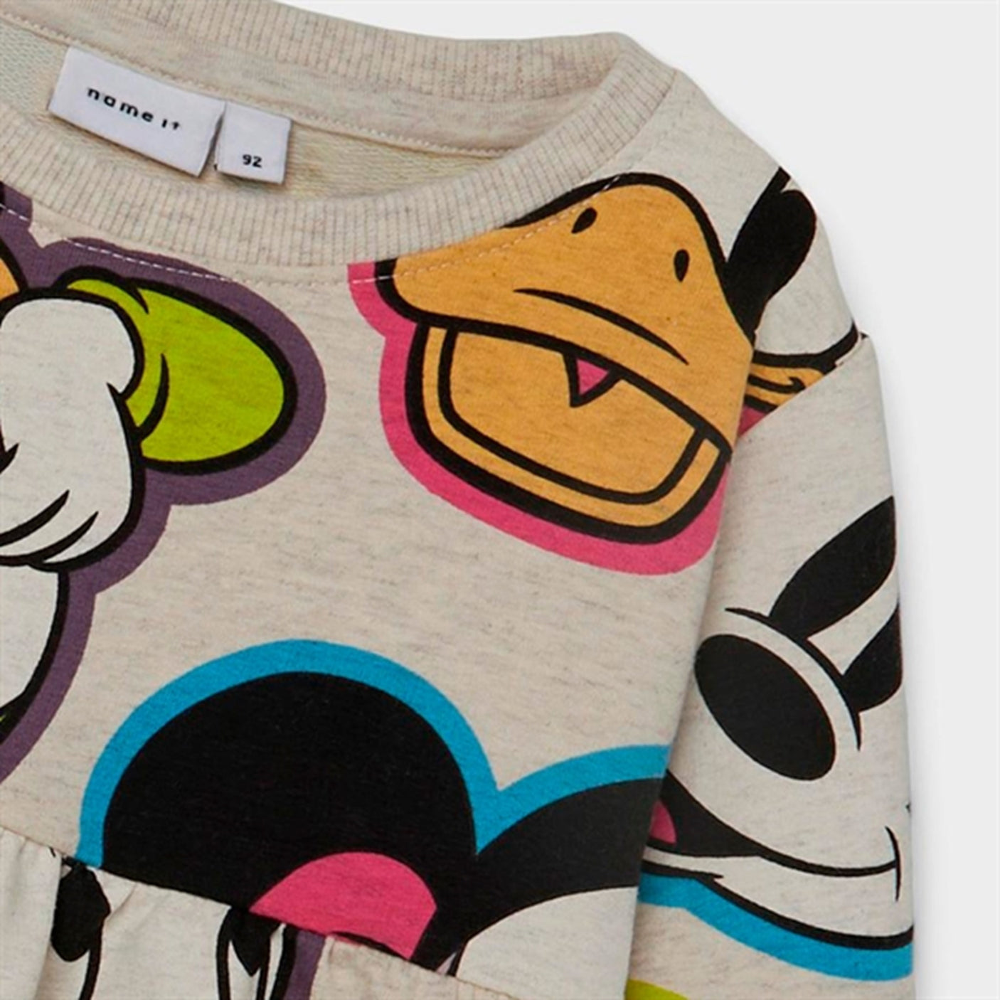 Name it Peyote Melange Jenna Minnie Sweat Dress