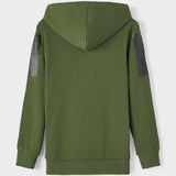 Name it Rifle Green Laske Sweat Cardigan