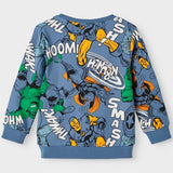 Name it Bluefin Jaakko Marvel Sweatshirt