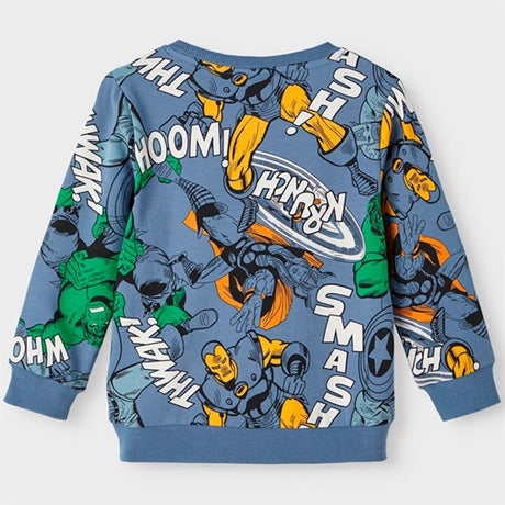 Name it Bluefin Jaakko Marvel Sweatshirt