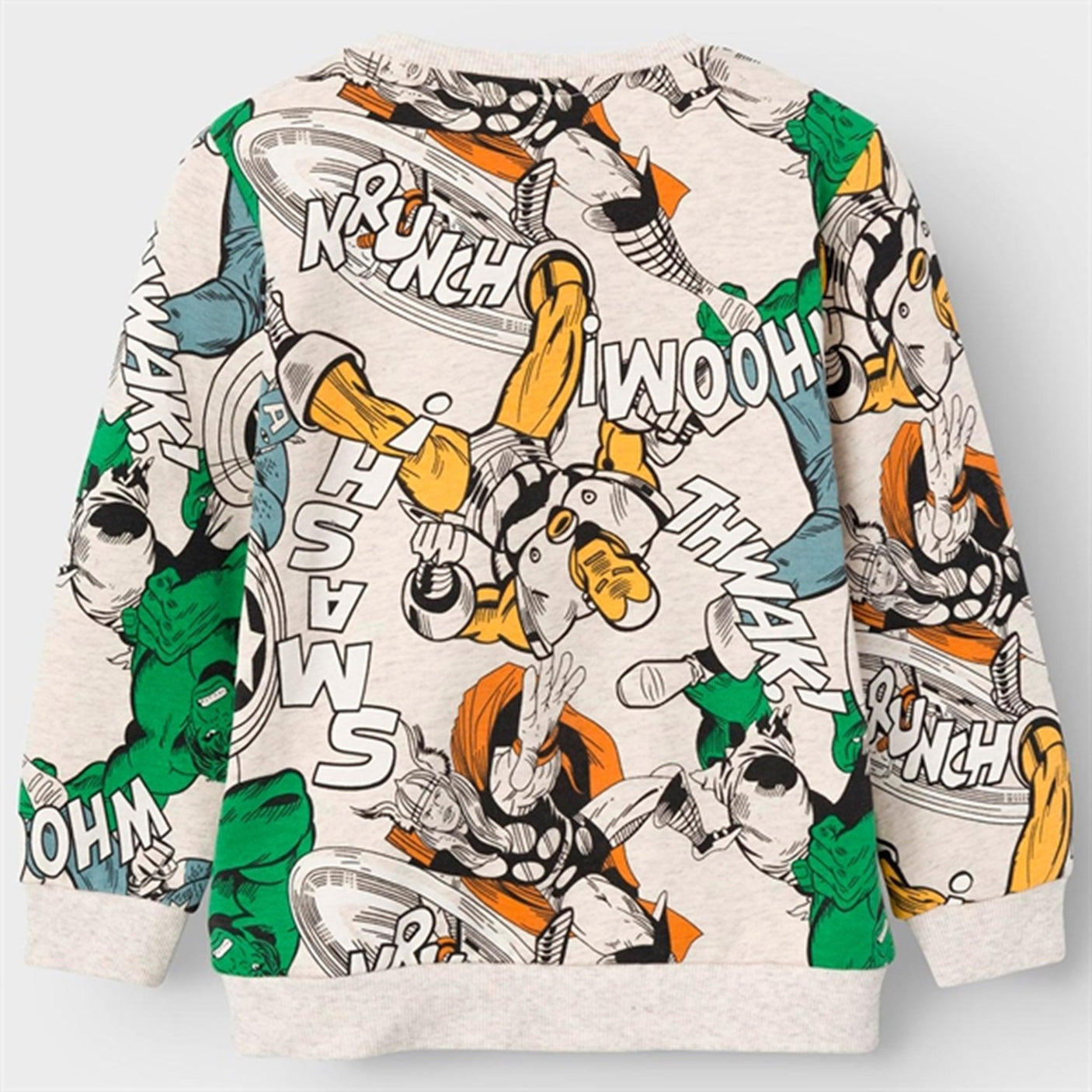 Name it Peyote Melange Jaakko Marvel Sweatshirt