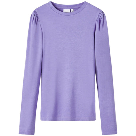Name it Aster Purple Lilde Slim Blouse