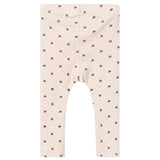 Lil'Atelier Whitecap Gray/Baked Clay Gago Slim Leggings