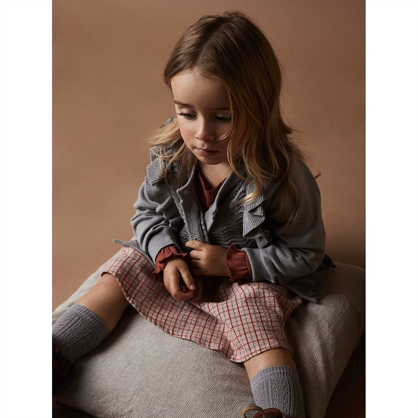 Lil'Atelier Baked Clay Rachel Slim Blouse