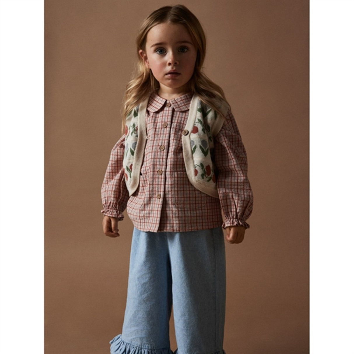 Lil'Atelier Baked Clay Lucy Loose Shirt