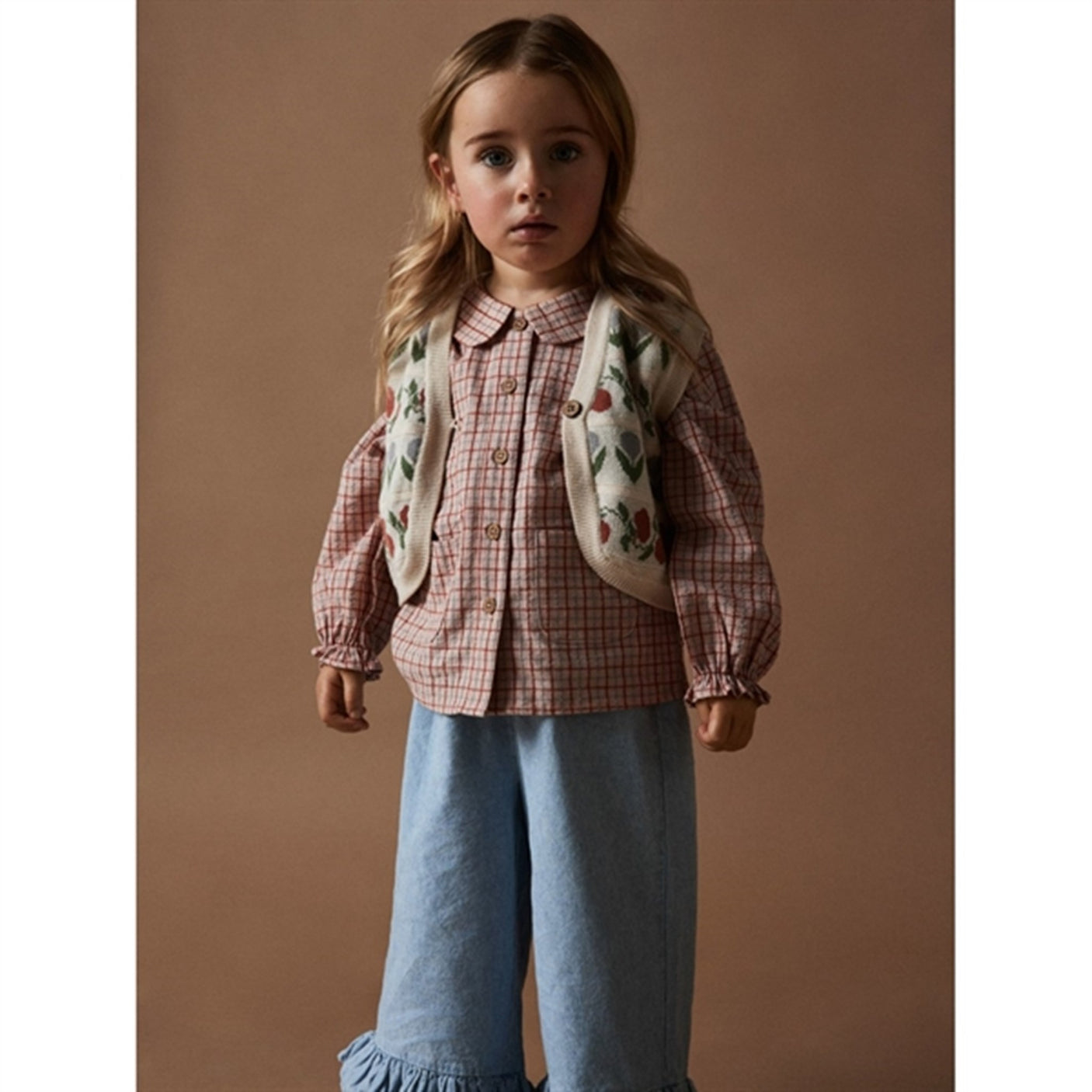 Lil'Atelier Baked Clay Lucy Loose Shirt