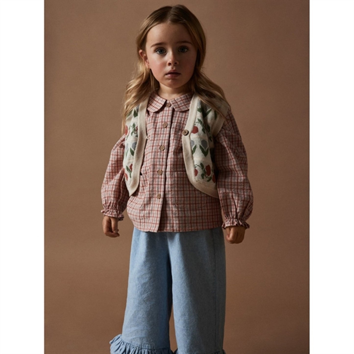 Lil'Atelier Baked Clay Lucy Loose Shirt