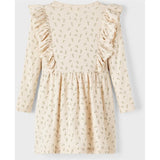 Lil'Atelier Whitecap Gray/Wet Weather Gago Dress