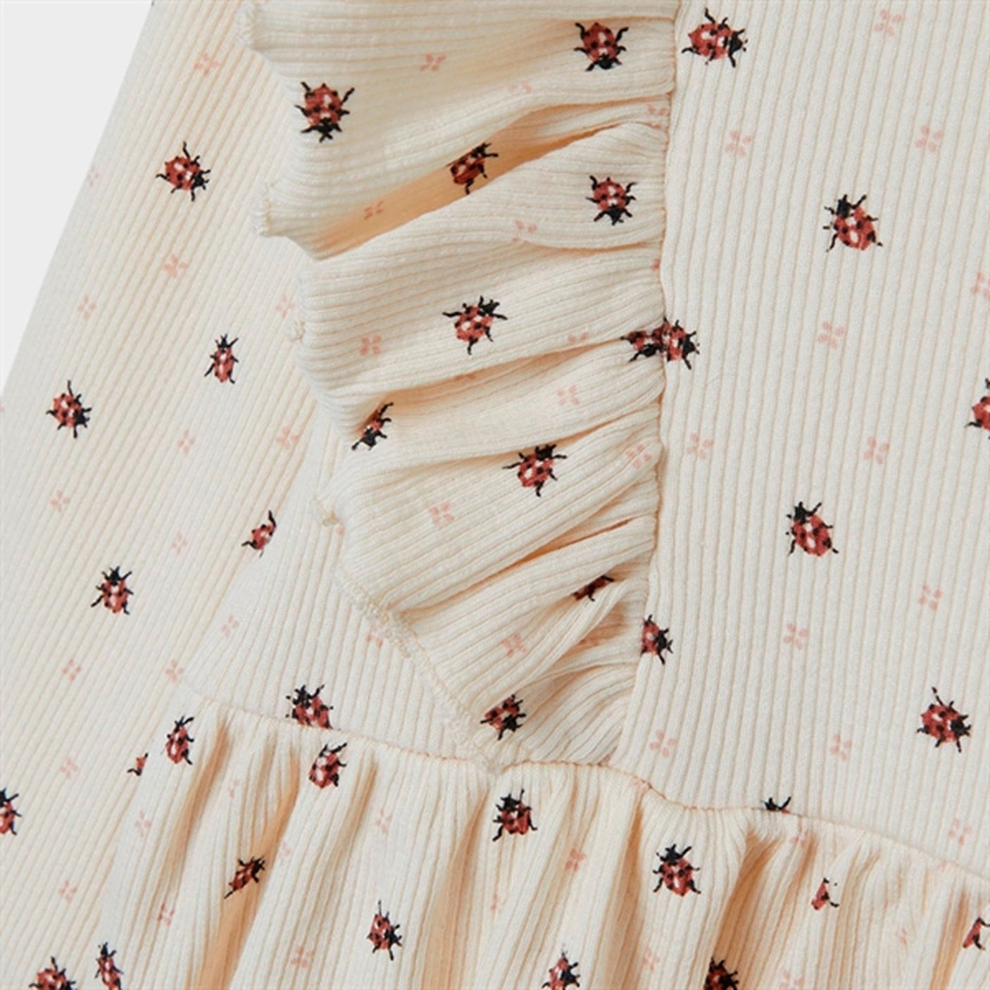 Lil'Atelier Whitecap Gray/Baked Clay Gago Dress