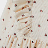 Lil'Atelier Whitecap Gray/Baked Clay Gago Dress