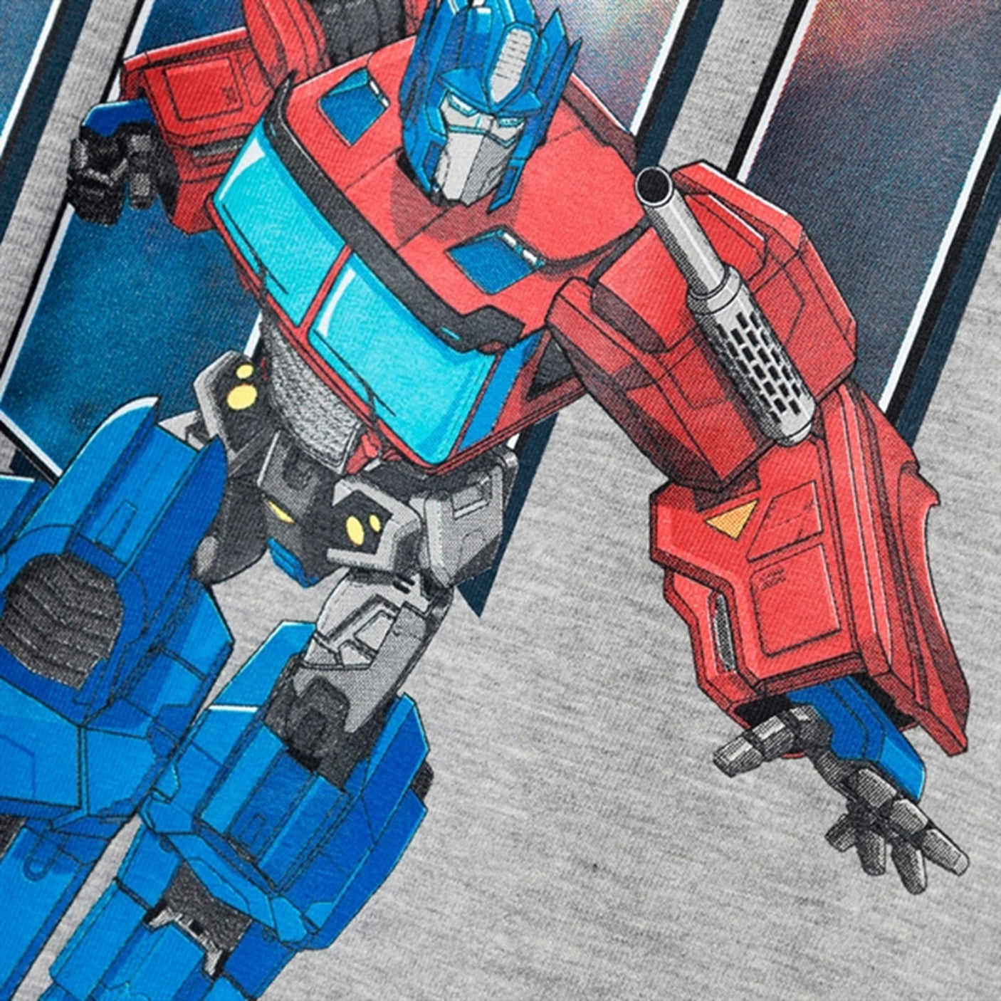 Name it Grey Melange Jim Transformers T-Shirt