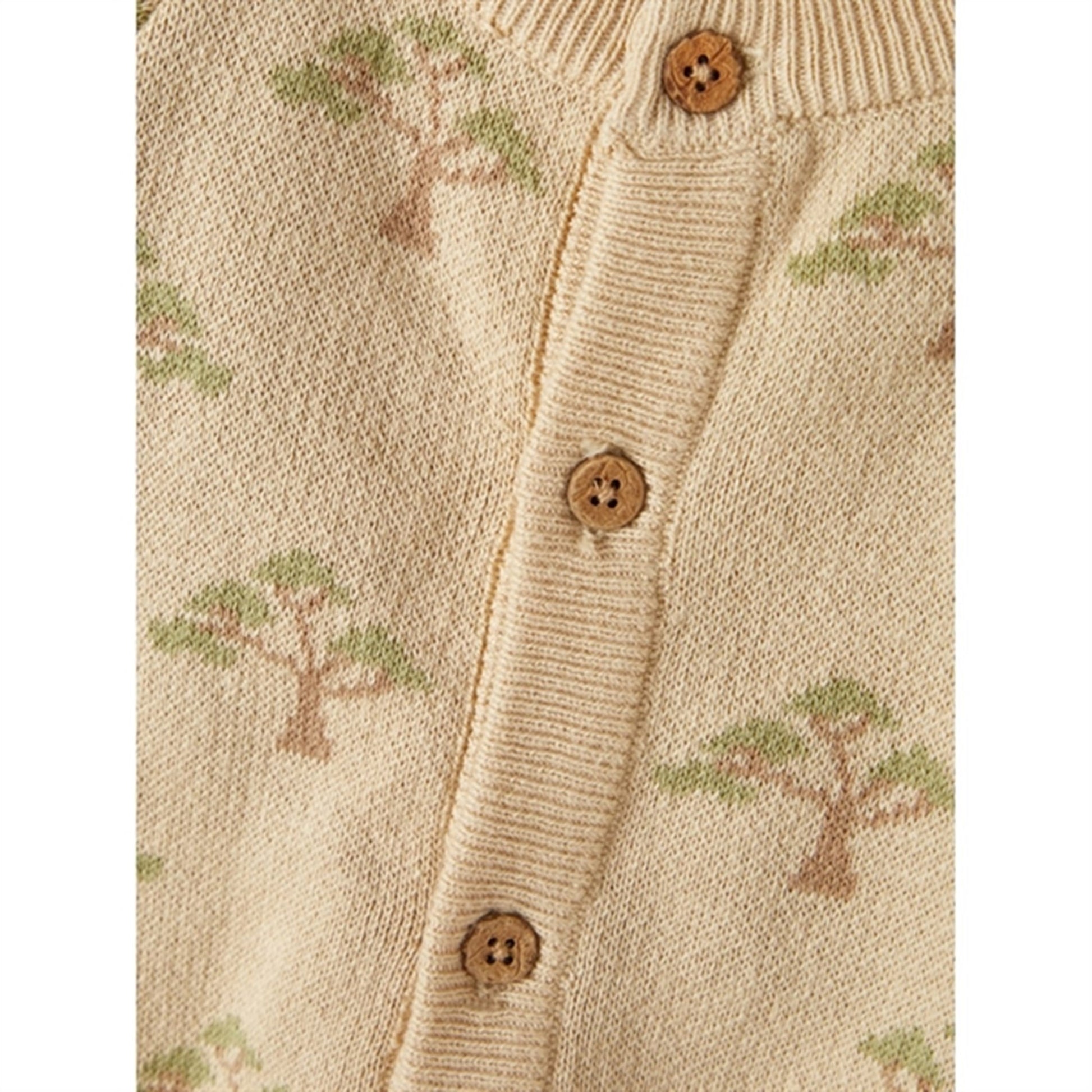 Lil'Atelier Pebble Lamao Knit Cardigan