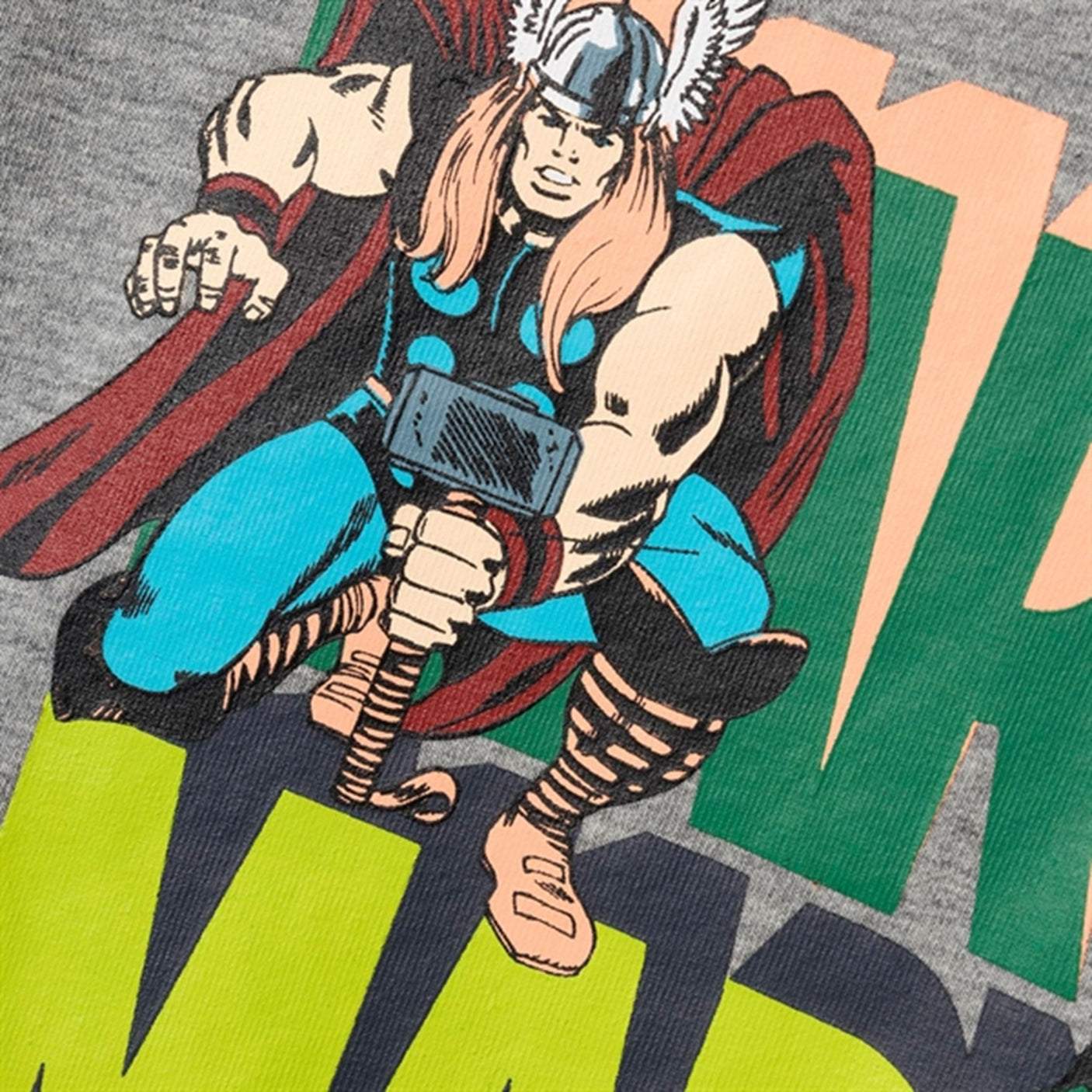 Name it Grey Melange Jiri Marvel T-Shirt