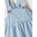 Lil'Atelier Light Blue Denim Lana Loose Denim Spencer Dress