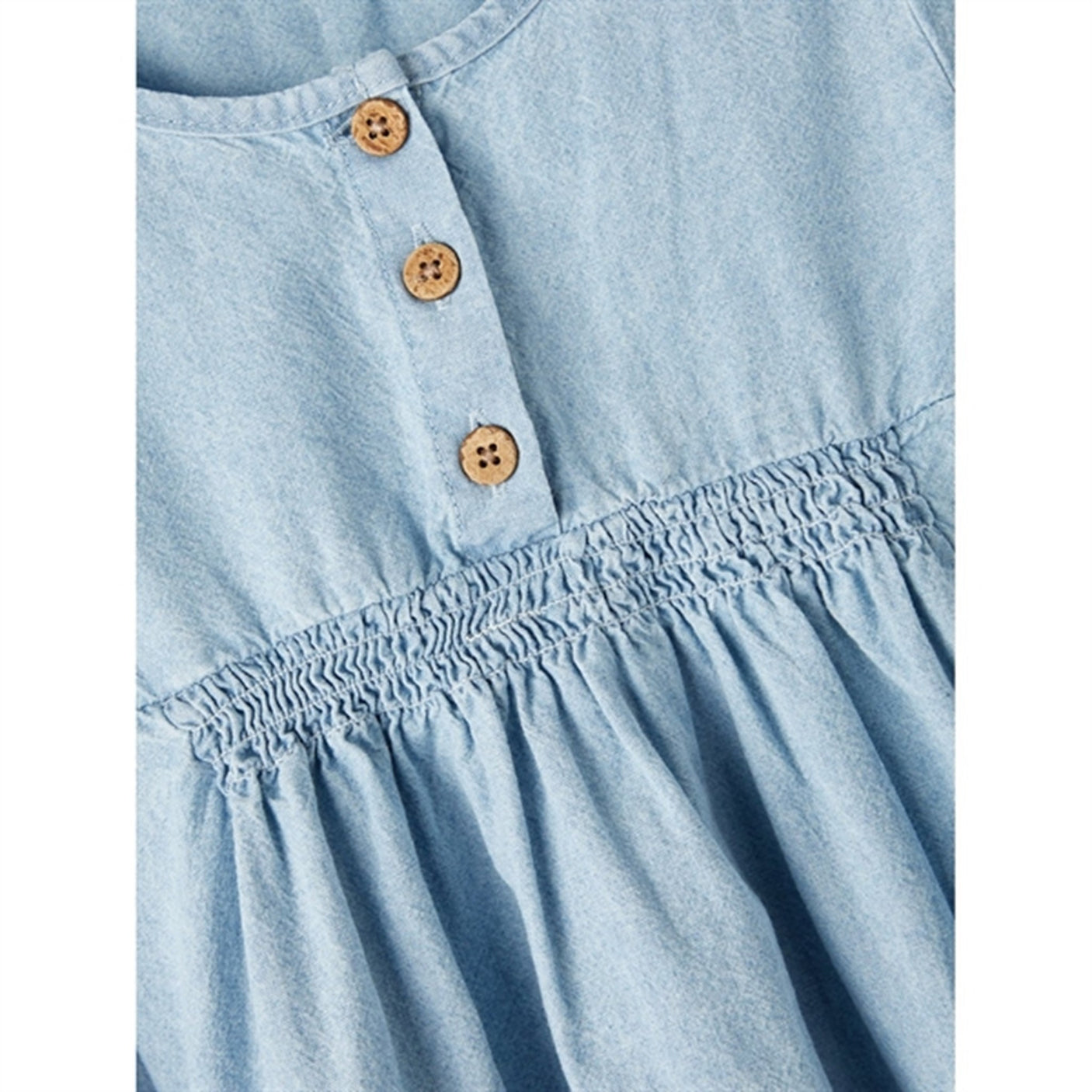 Lil'Atelier Light Blue Denim Lana Loose Dress
